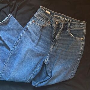 American Eagle Outfitters High Rise Blue Jeans